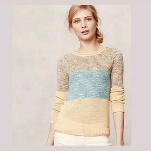 Anthropologie Guiliana Leila Daffodil Sweater